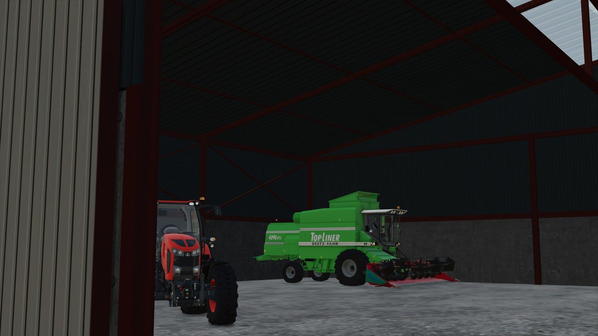 Agricultural storage building
