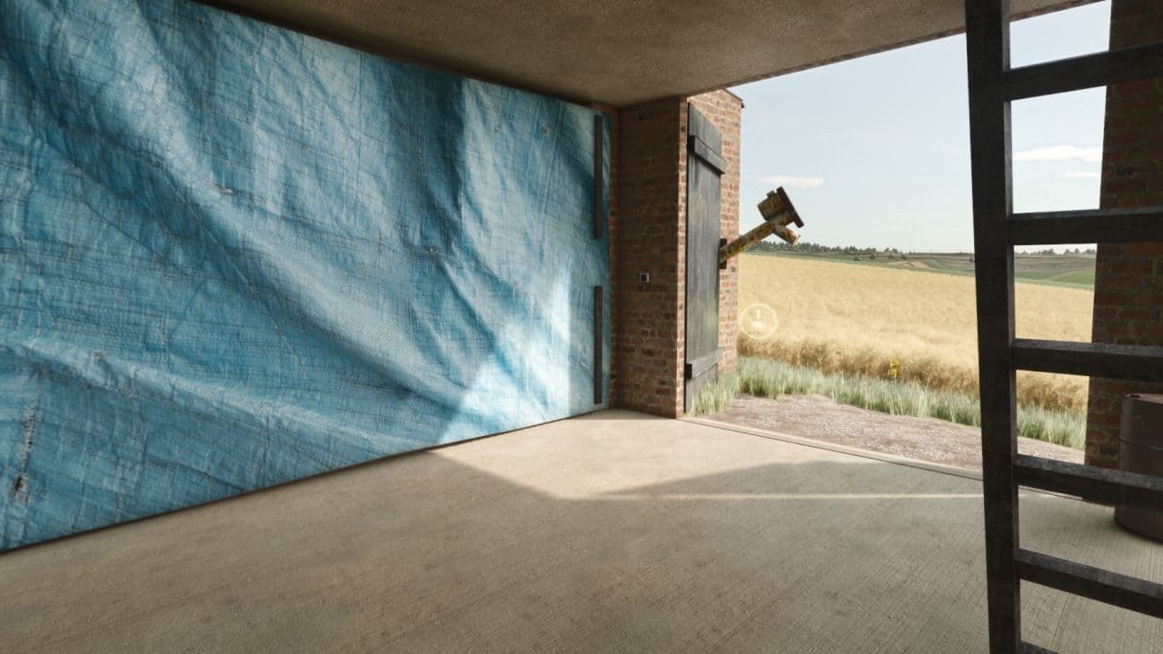 Barn with Grain Silo 6