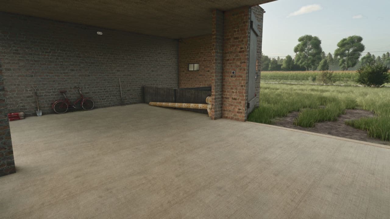 Barn with Grain Silo 3