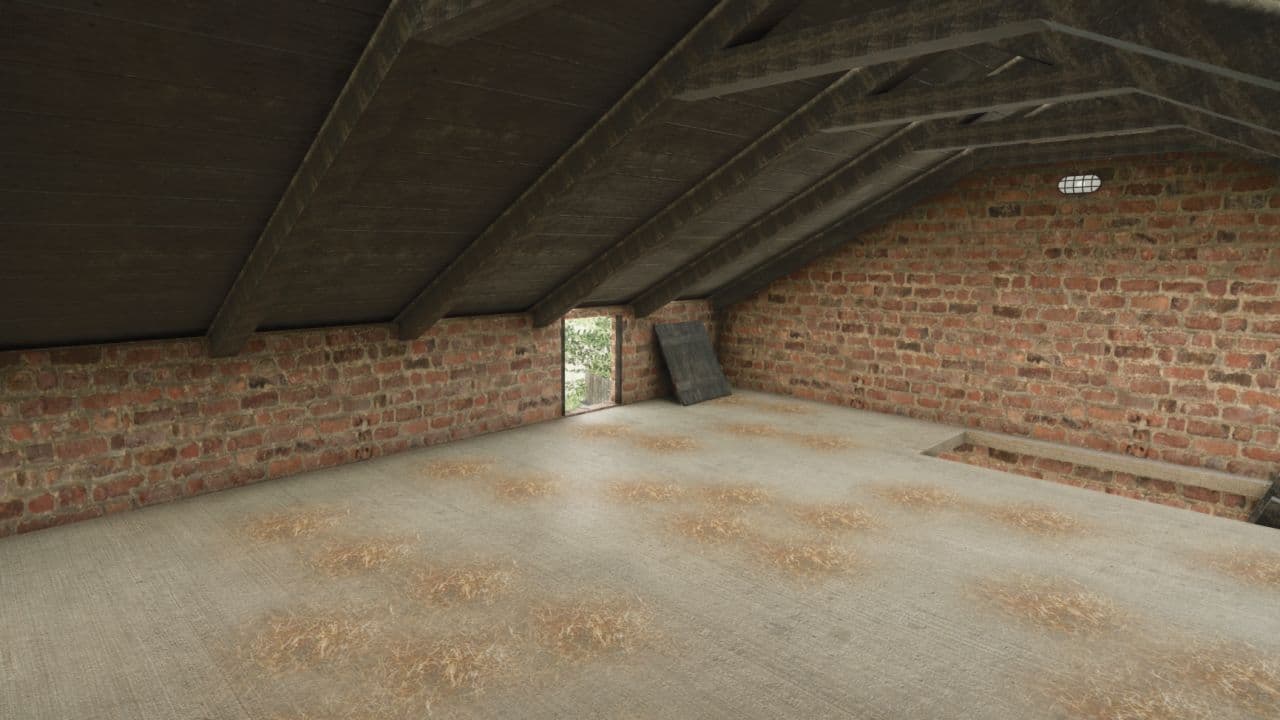 Barn with Grain Silo 2