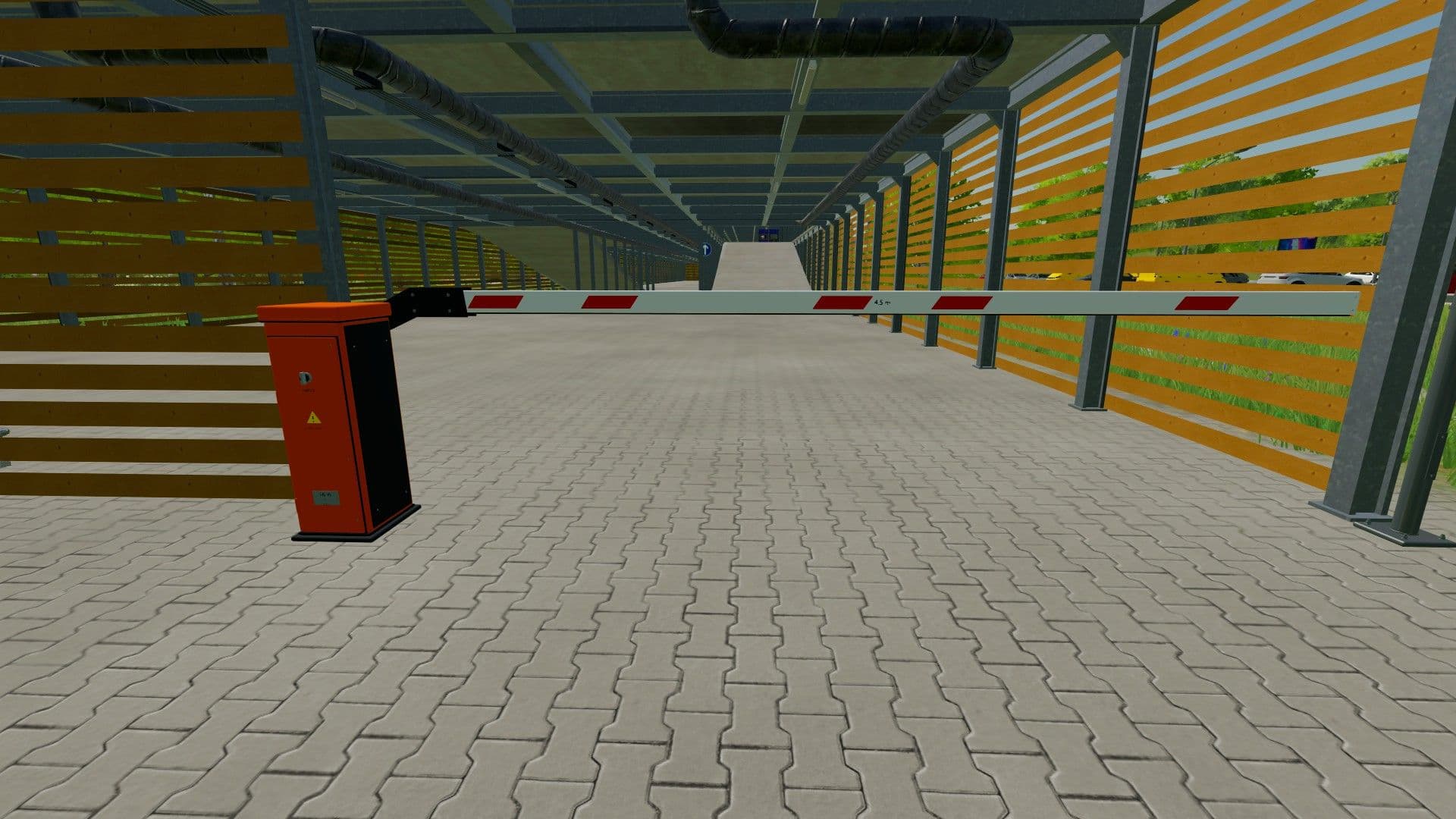 Barrier 4.5 meters 4