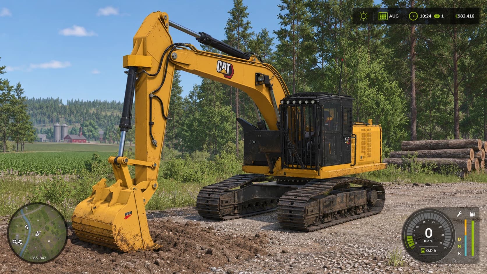 CAT 538FM Roadbuilder