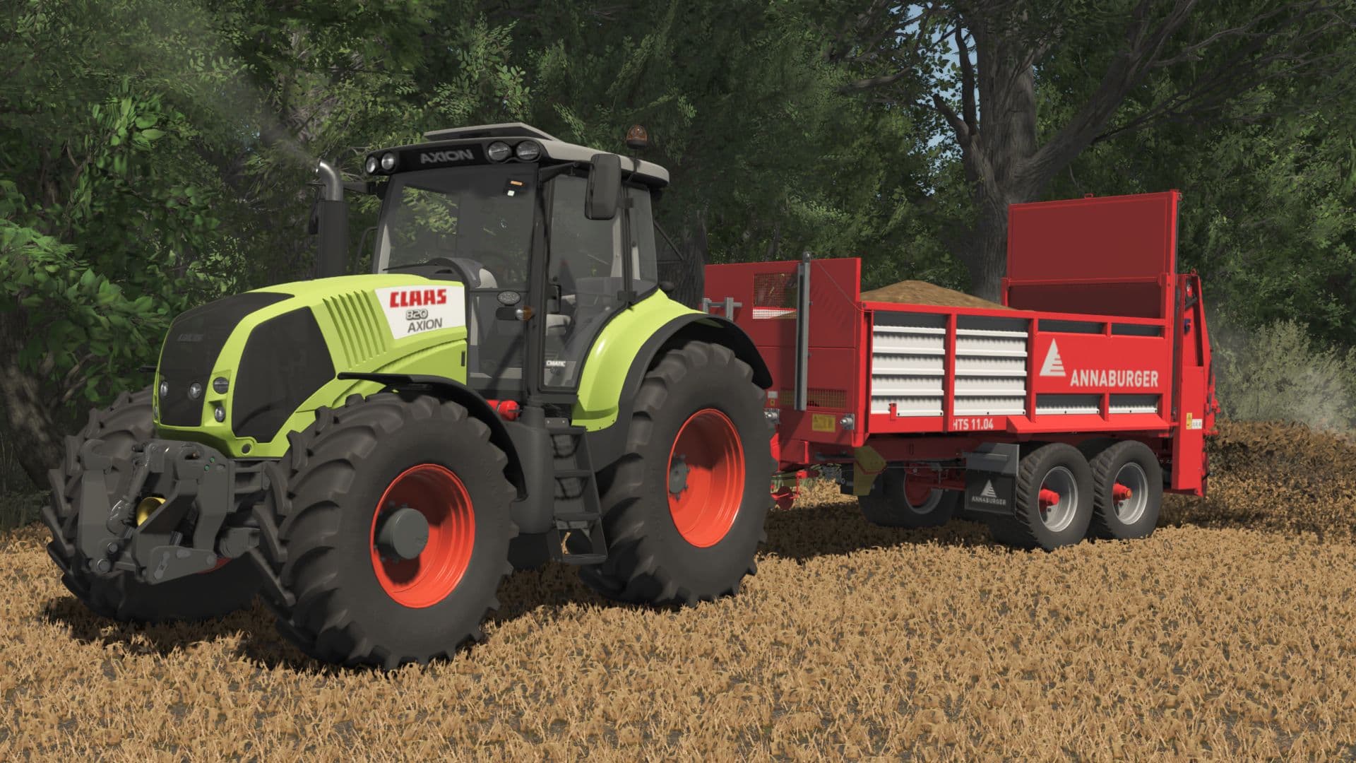CLAAS Axion 800 Cebis 2
