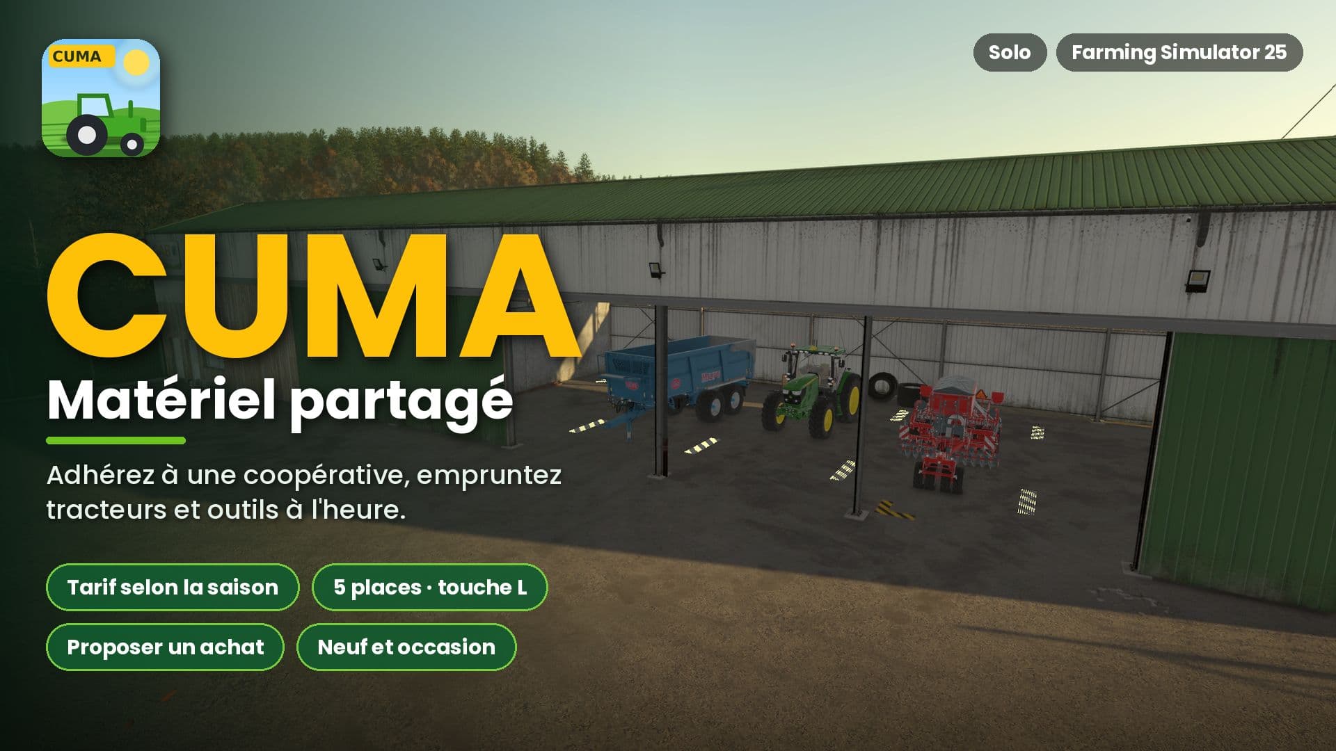 CUMA – Shared equipment 5