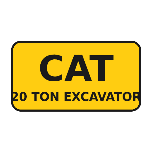 Cat 20 Ton Excavator Pack