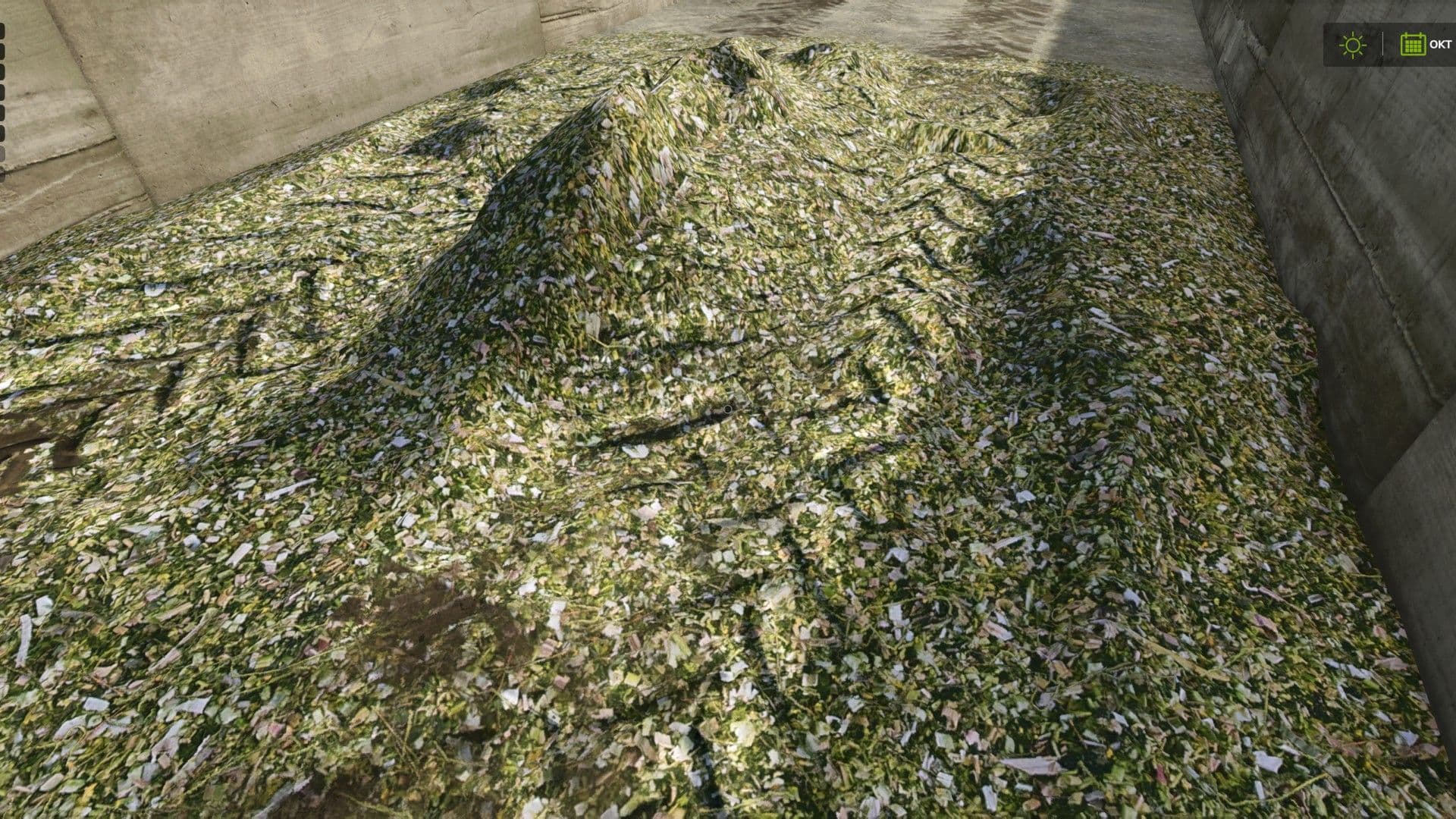 Corn cob silage 5