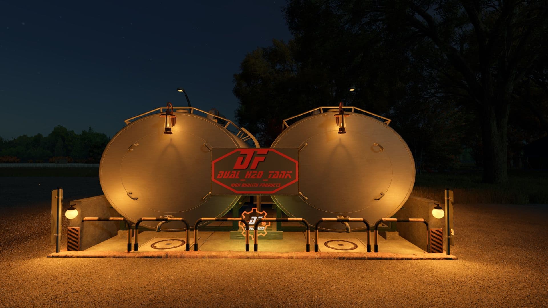 DF Dual H2O Tank M51 3