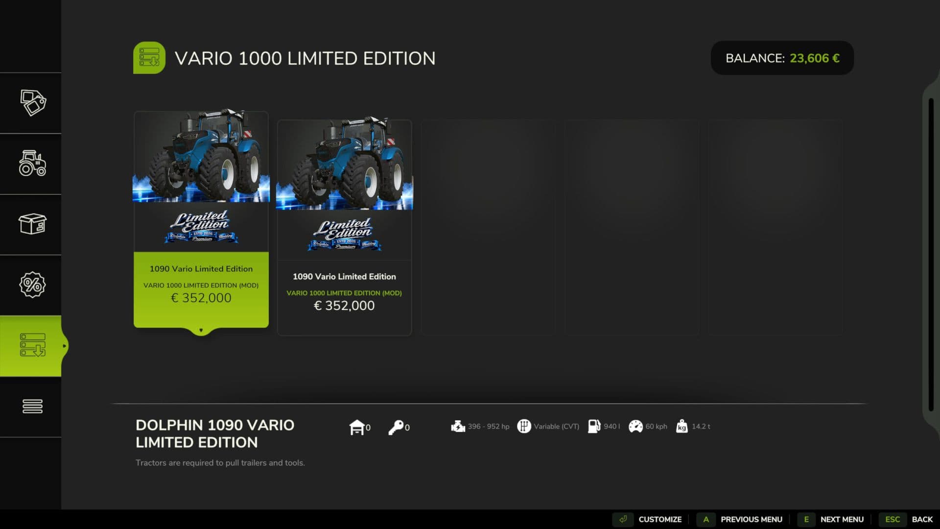 Fendt Vario 1090 Limited Edition 2