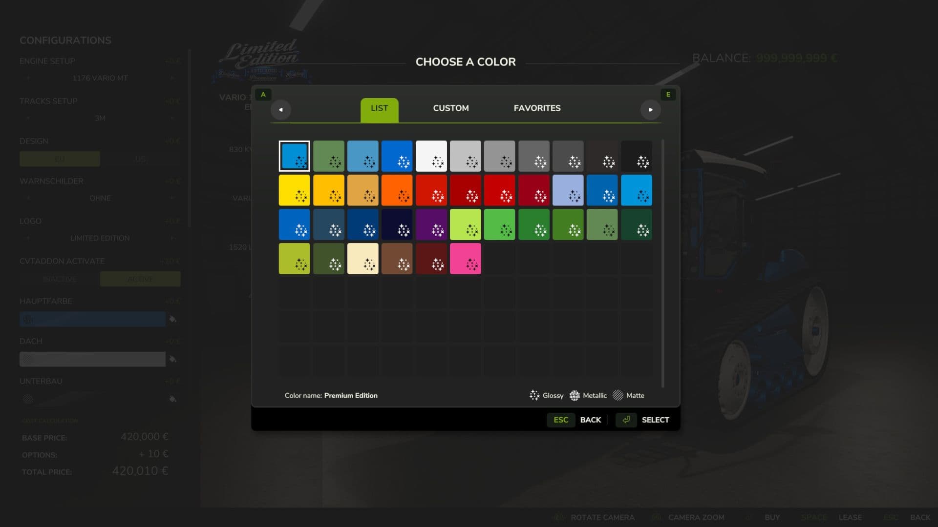 Fendt Vario 1176 Limited Edition 3