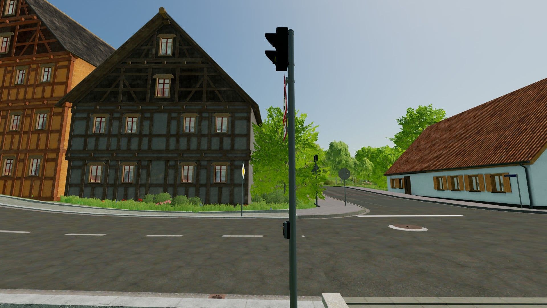 Fire station exit traffic light 2