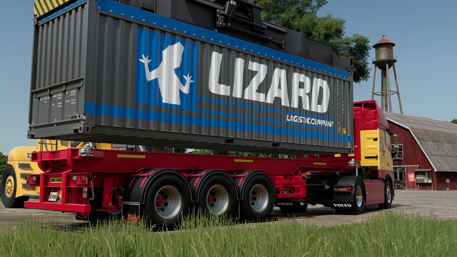 Fliegl Tipping Container Trailer 6