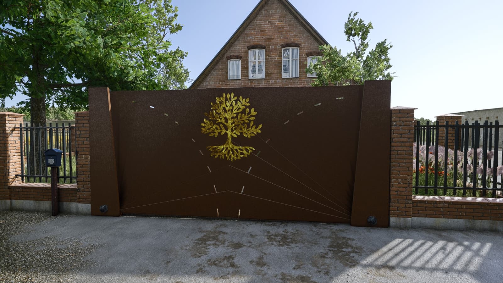 Folding Fan Gate 4