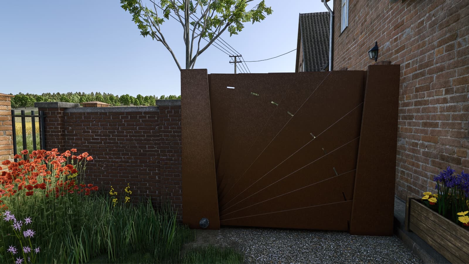 Folding Fan Gate 2