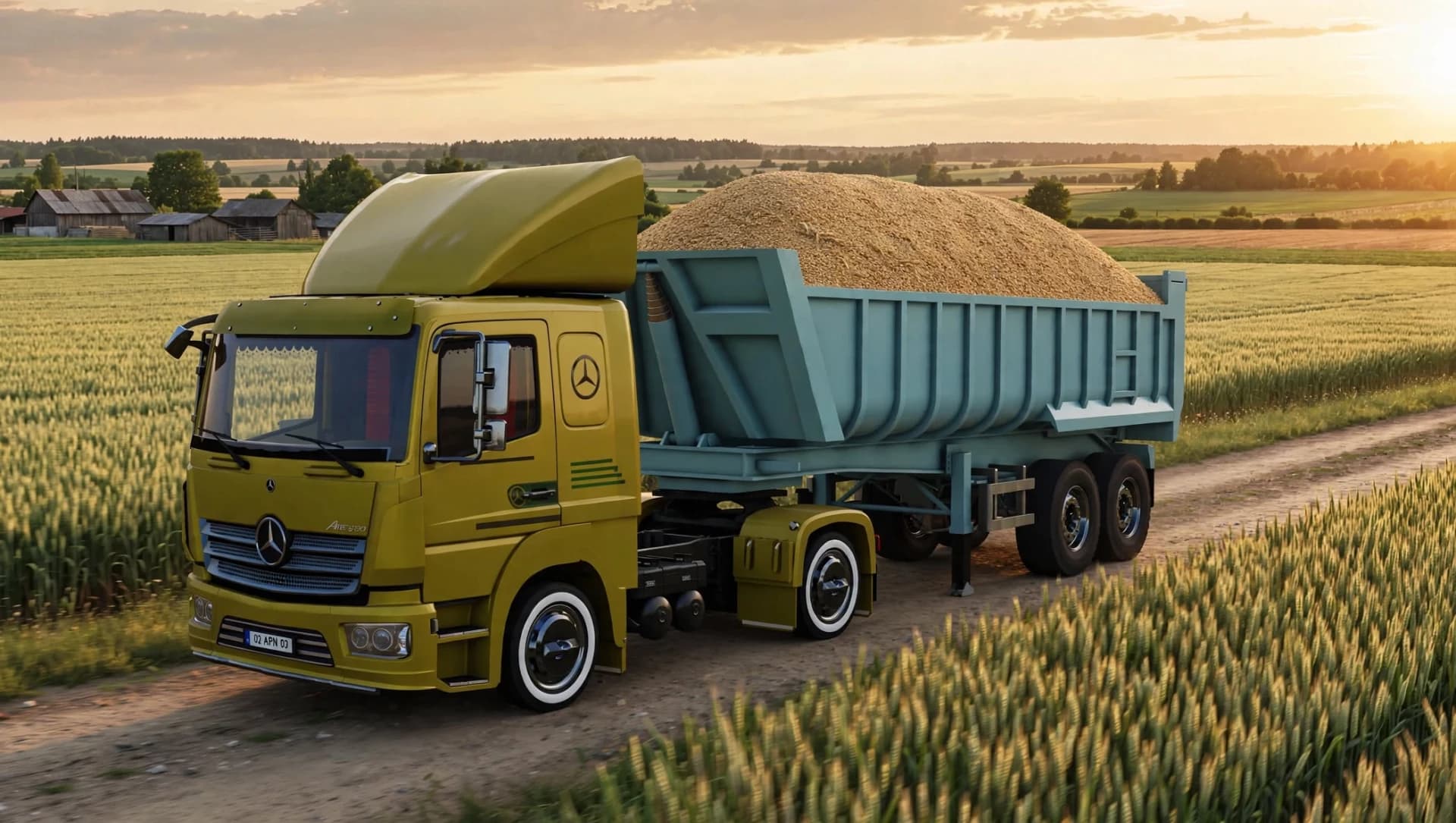 Fruehauf Semi Trailer Edited 2