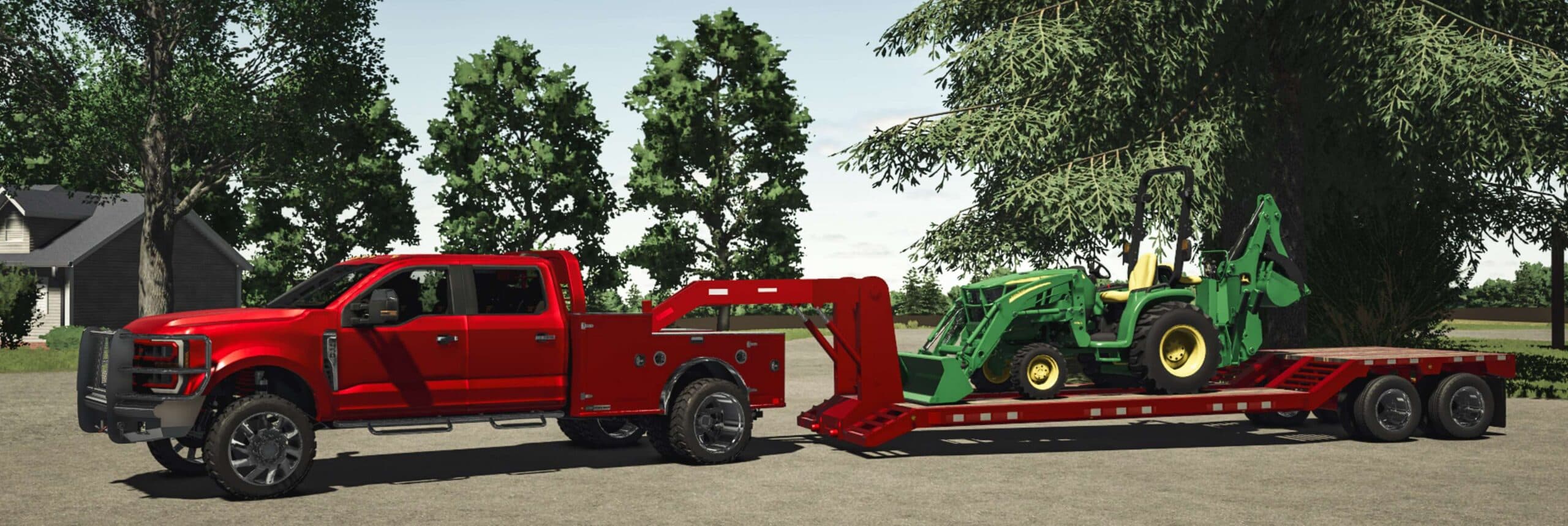 Gooseneck Lowboy 5