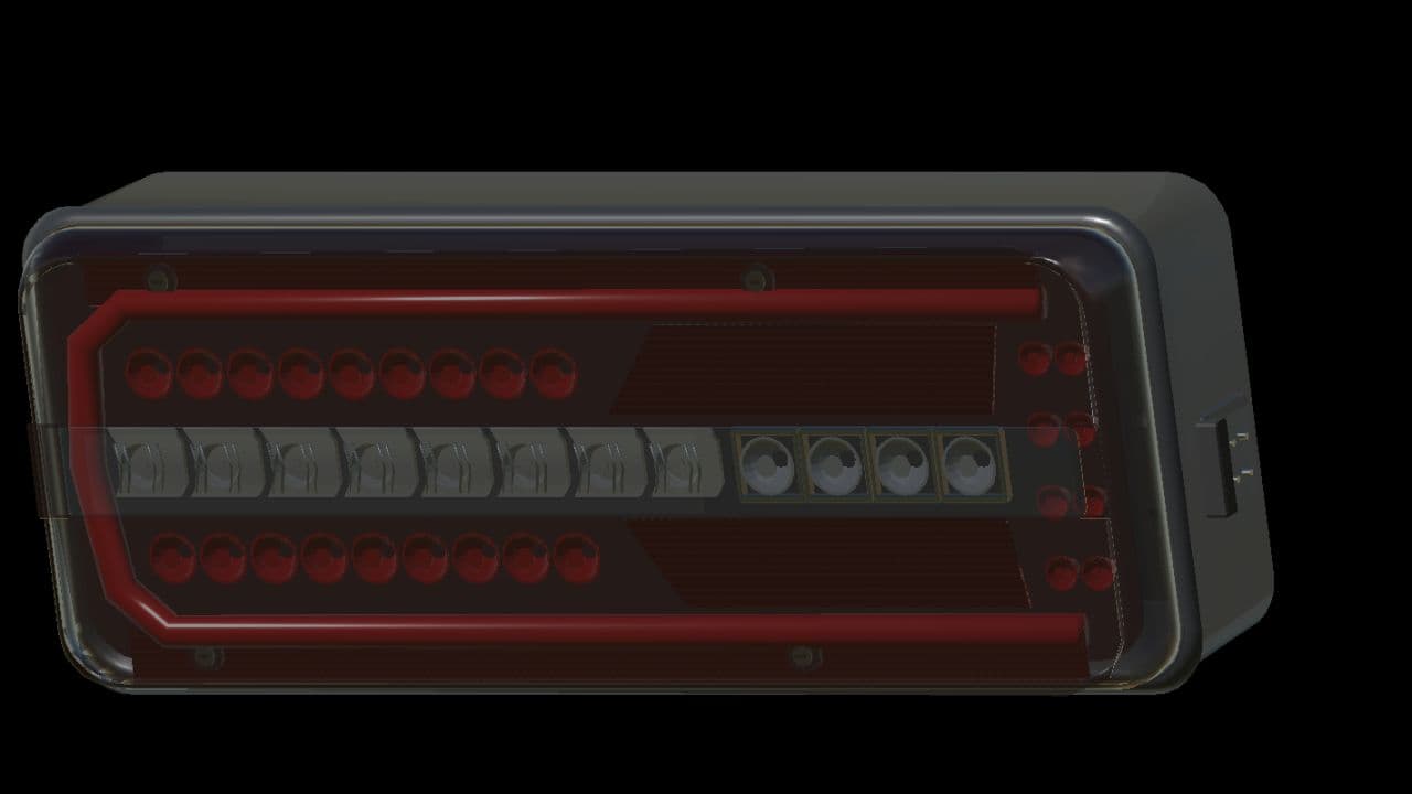 HELLA Truck Rear Lights (Prefab) 6