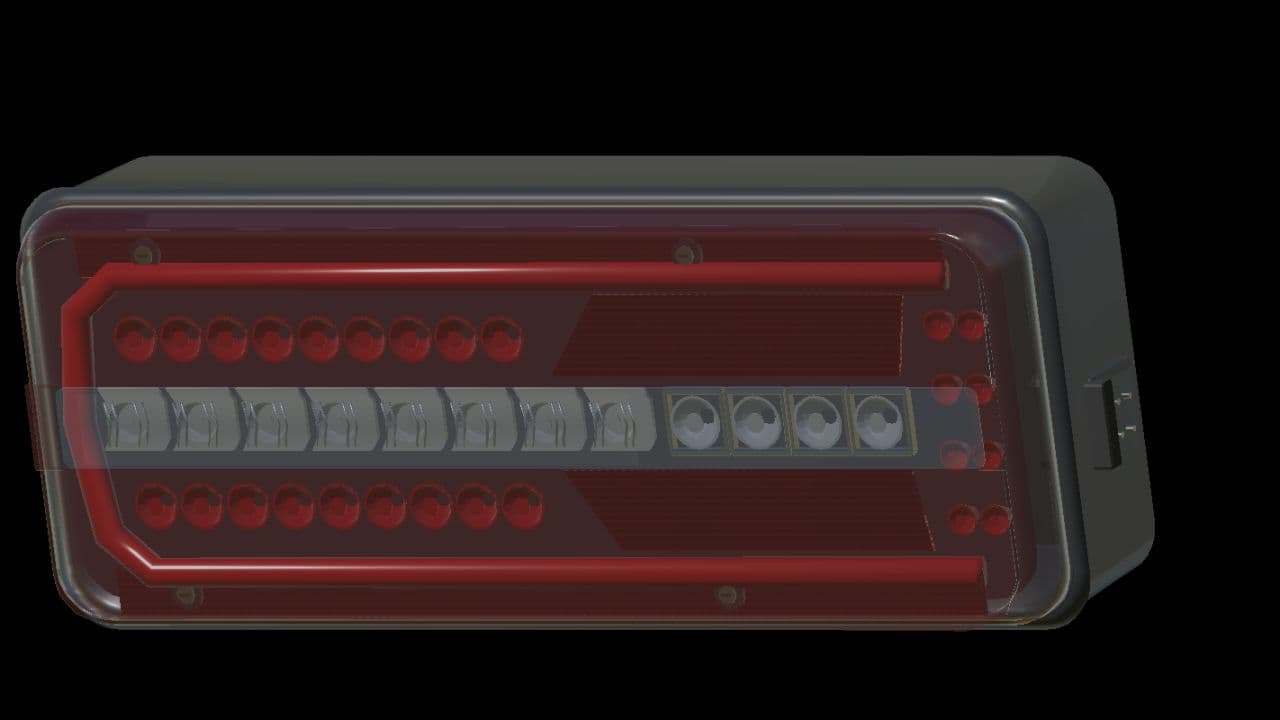 HELLA Truck Rear Lights (Prefab) 4