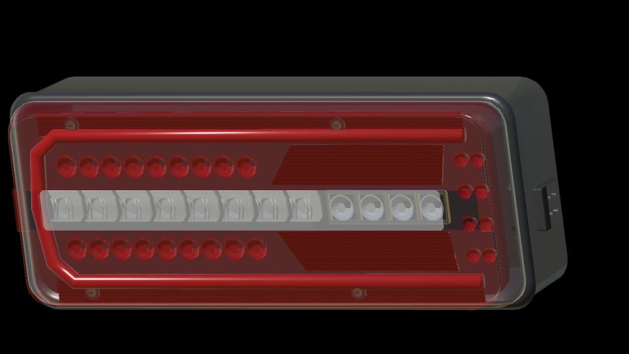 HELLA Truck Rear Lights (Prefab) 3