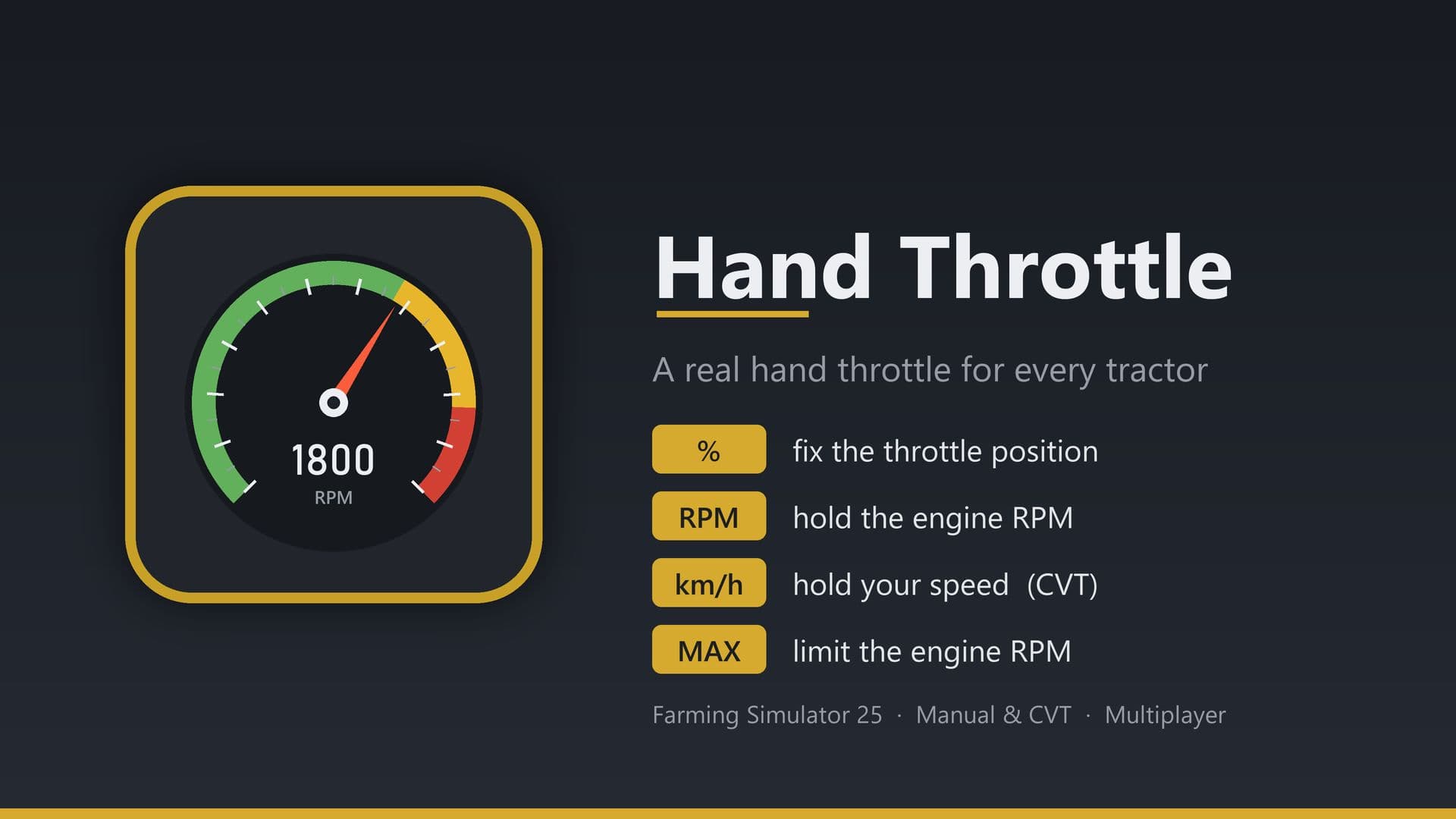 Hand Throttle