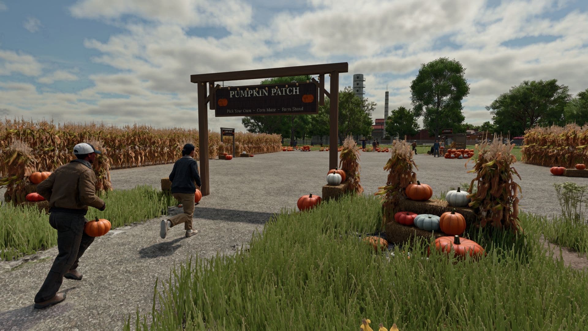 Interactive Pumpkin Patch
