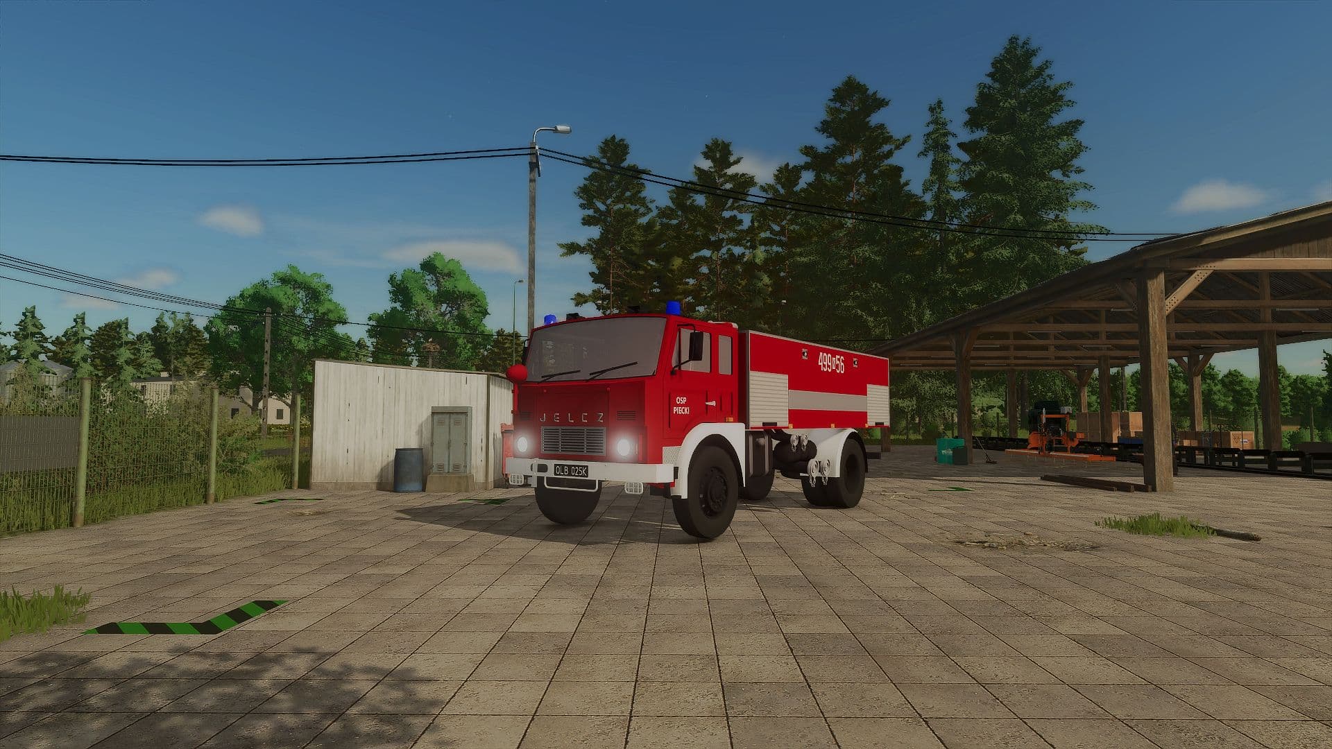 Jelcz 317 GCBA 6/32 JZS 499[N]56 OSP Piecki 2