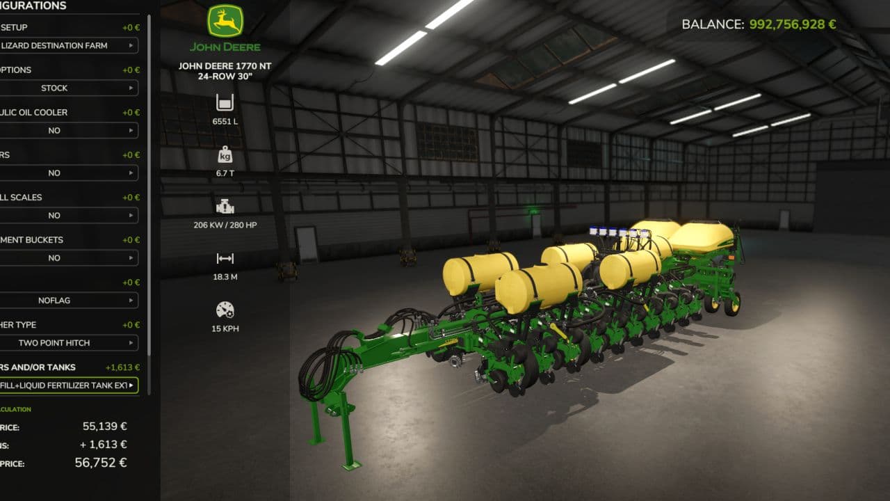 John Deere 1770 NT RCR 3