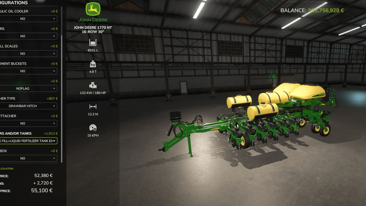 John Deere 1770 NT RCR 2