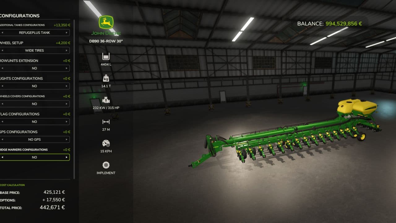 John Deere DB90 3