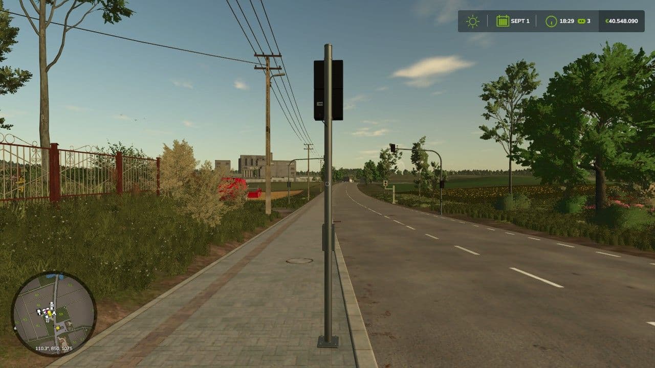 Lane control light 5