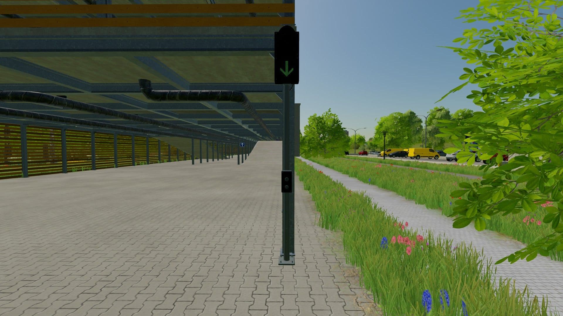 Lane control signal 5
