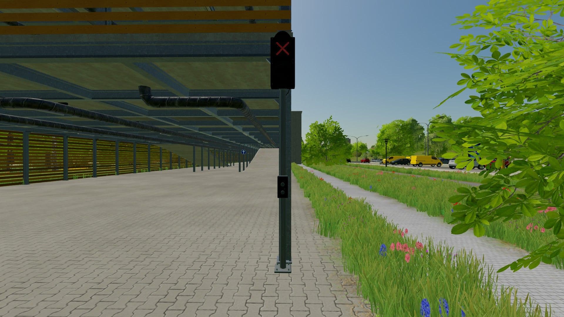 Lane control signal 4
