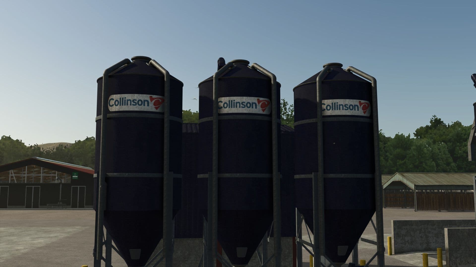 Lime and fertilizer silos 2