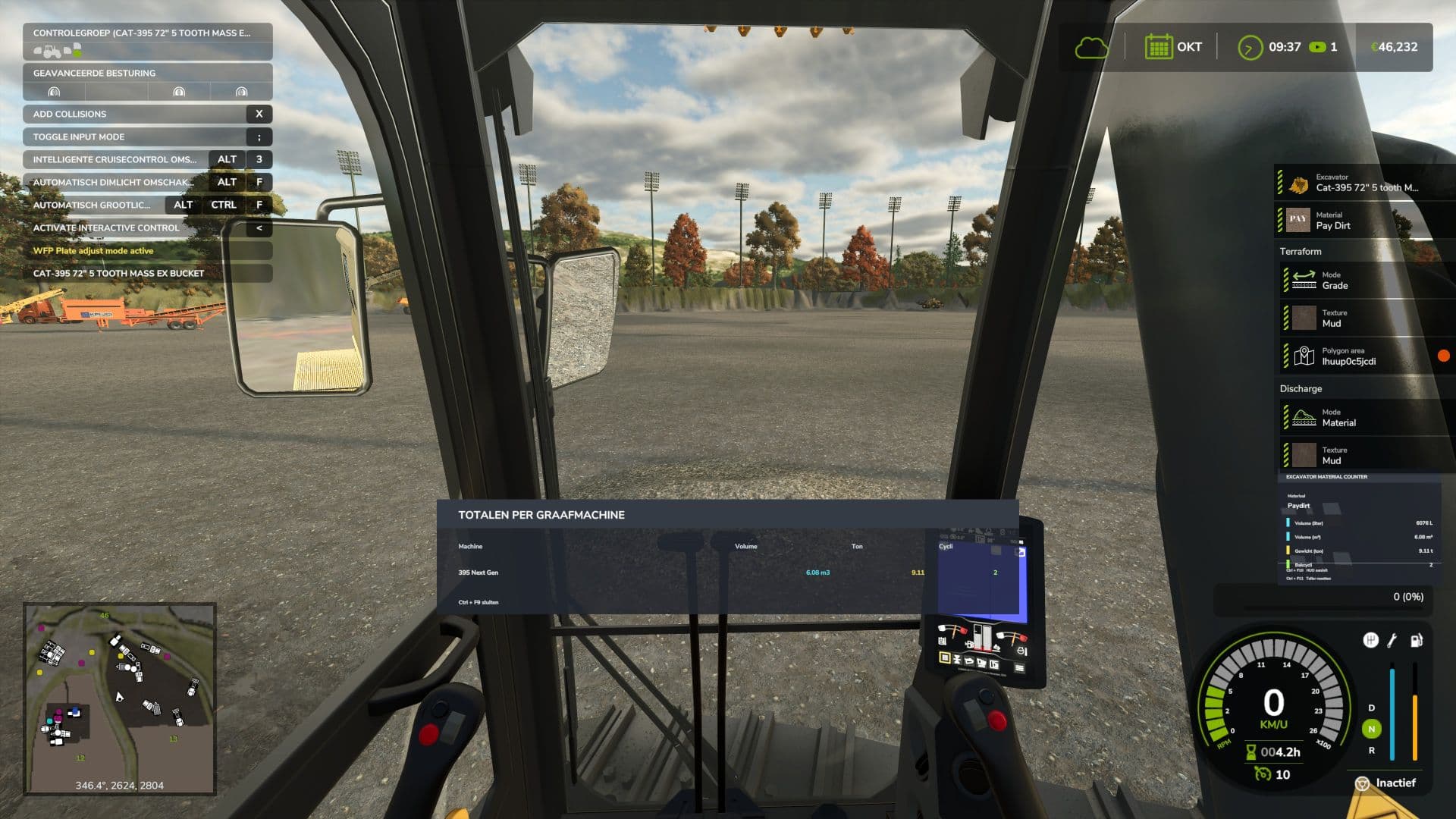 Machine bucket counter 2