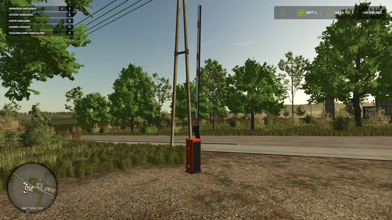 Manual barrier 4.5 meters 3