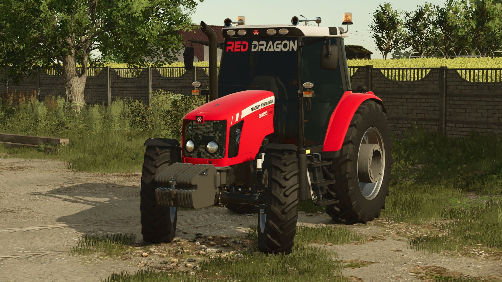 Massey Ferguson 5455 RED DRAGON 5