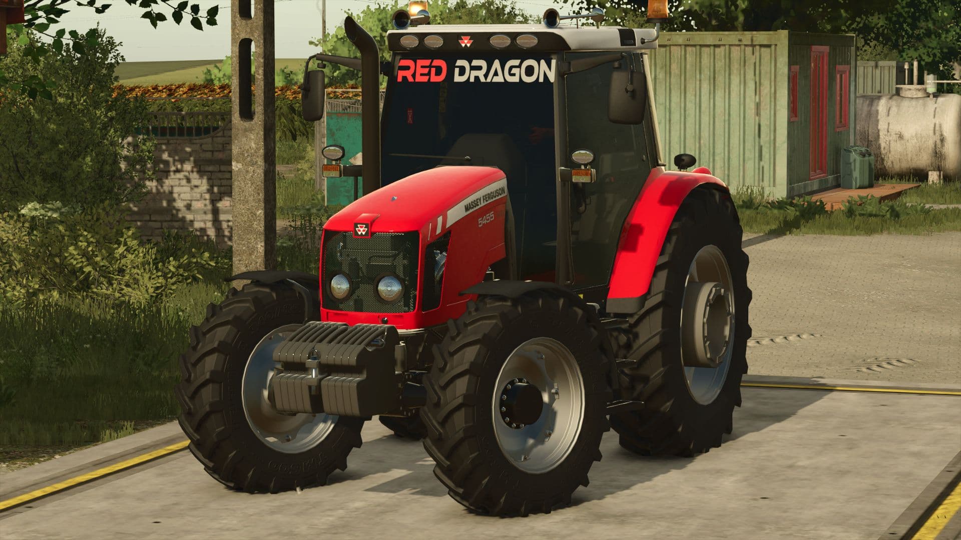 Massey Ferguson 5455 RED DRAGON 4