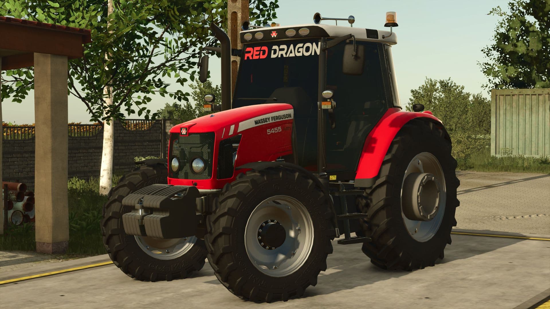 Massey Ferguson 5455 RED DRAGON 3