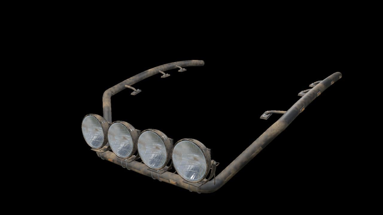 NLM Ponsse Mammoth Roof Bar (Prefab) 6