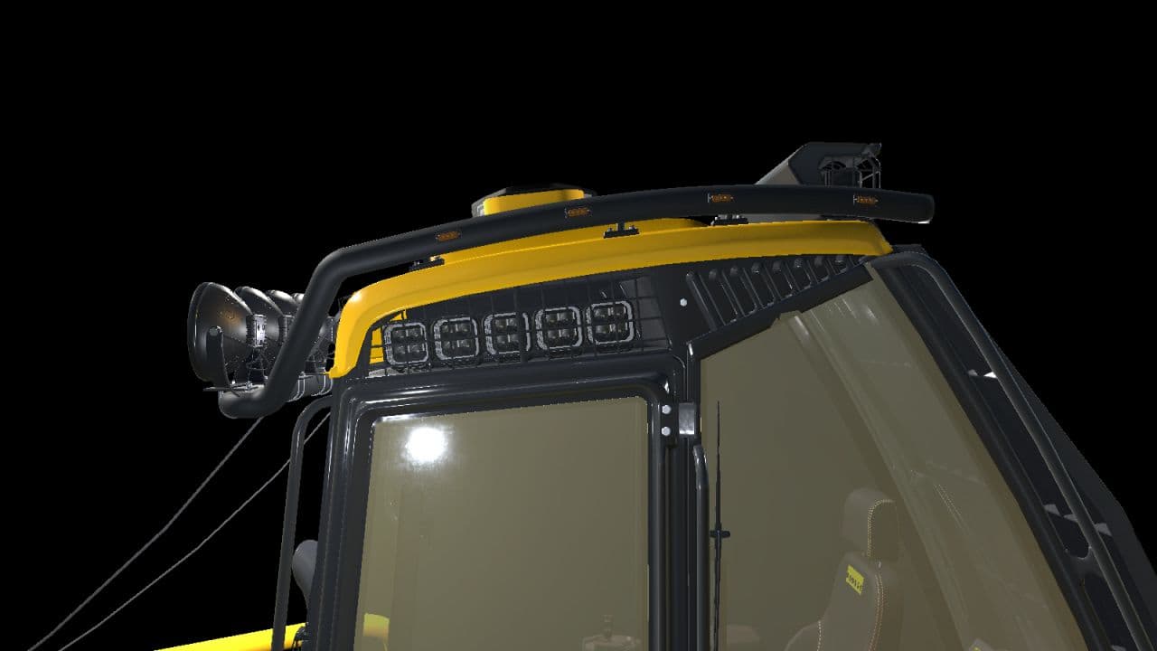 NLM Ponsse Mammoth Roof Bar (Prefab) 2