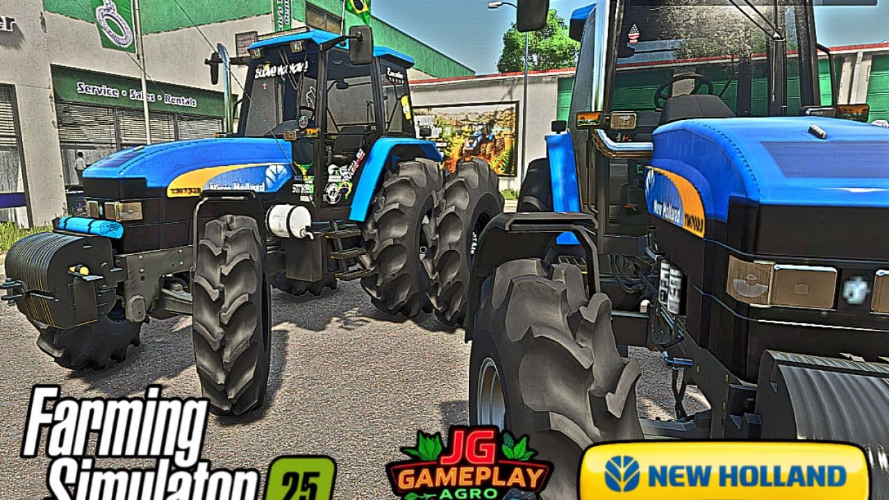 New Holland TM 7020 (rice farmer)