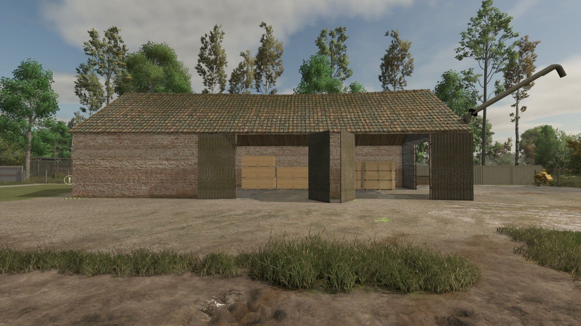 Old Barn with Sawmill 5