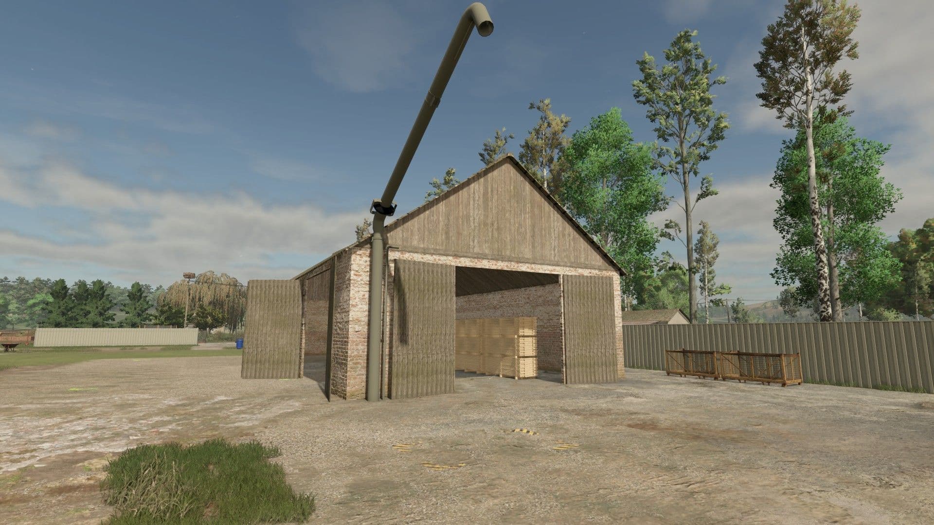 Old Barn with Sawmill 2
