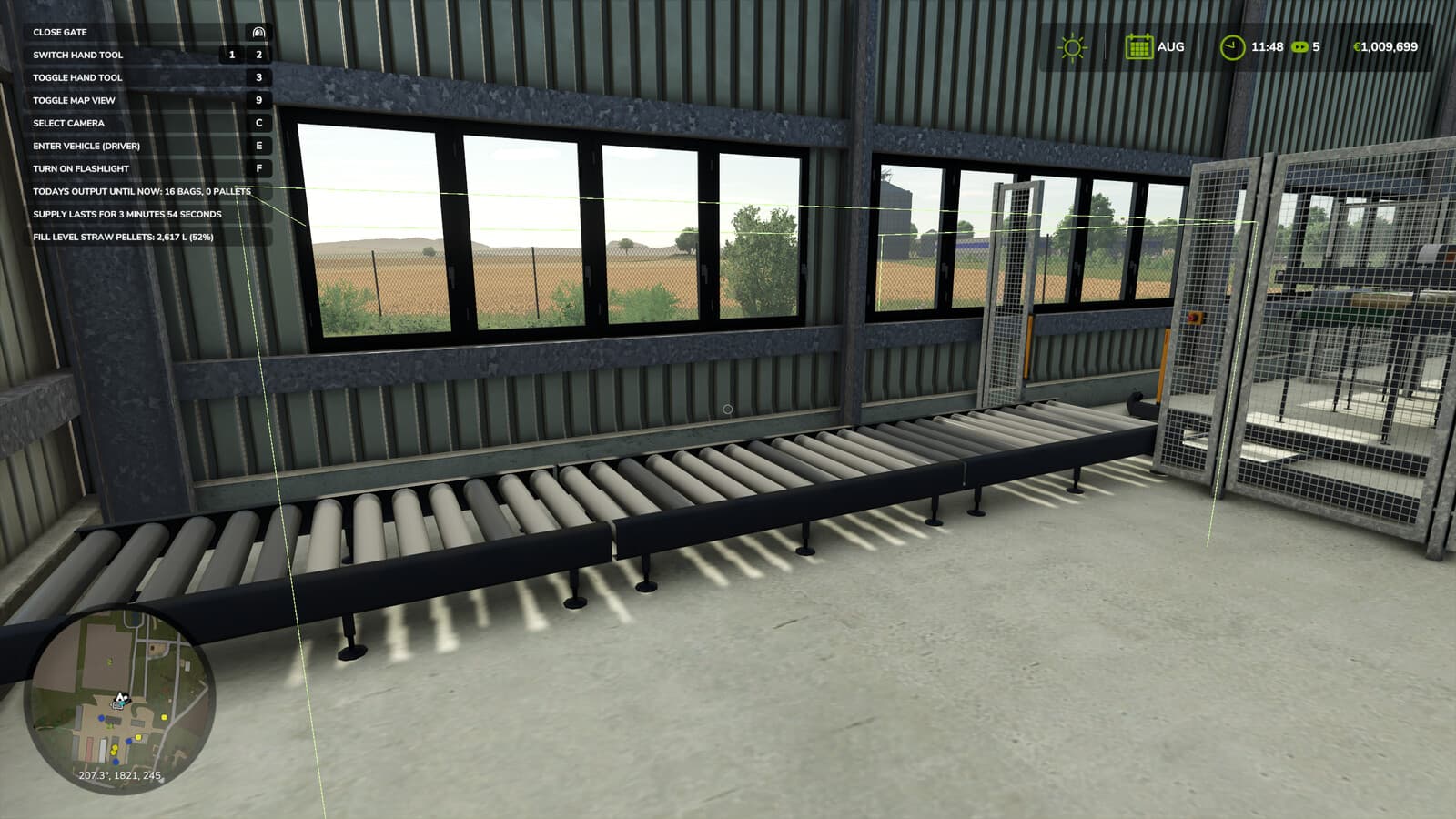 Pellet Hall Auto Stacker 4
