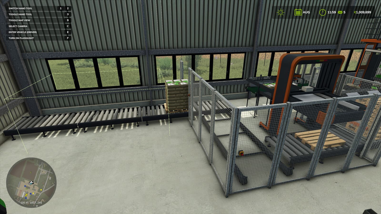 Pellet Hall Auto Stacker 3