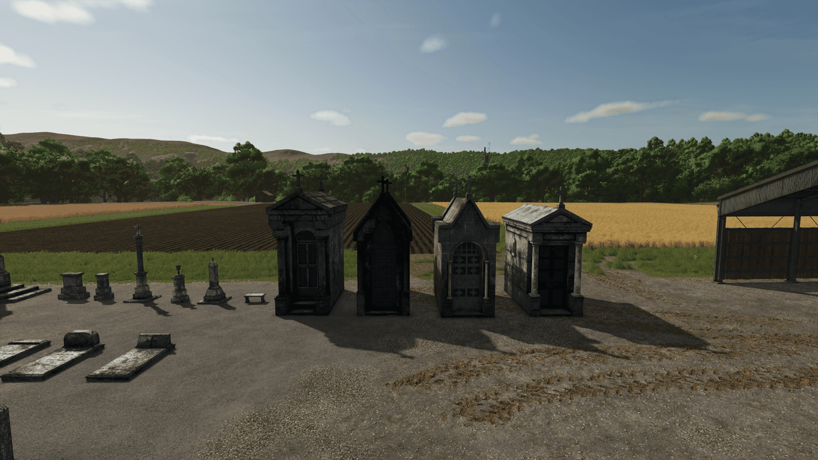 Placeable Cemetery Details Pack 3