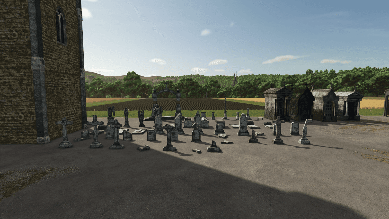 Placeable Cemetery Details Pack 2