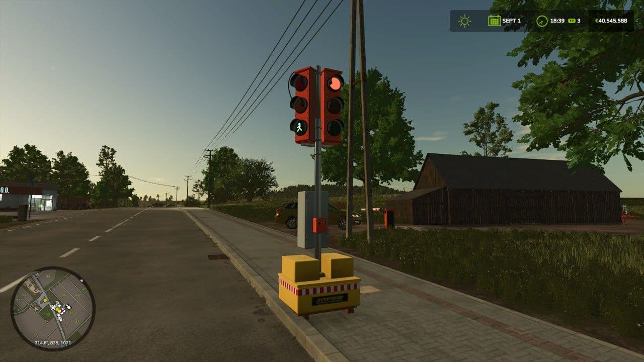 Portable replacement traffic light 5