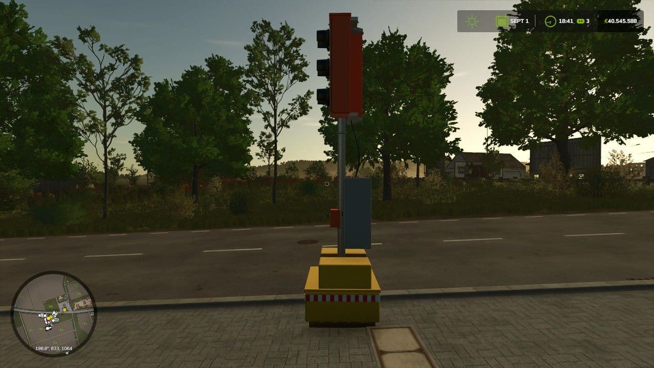 Portable replacement traffic light 3