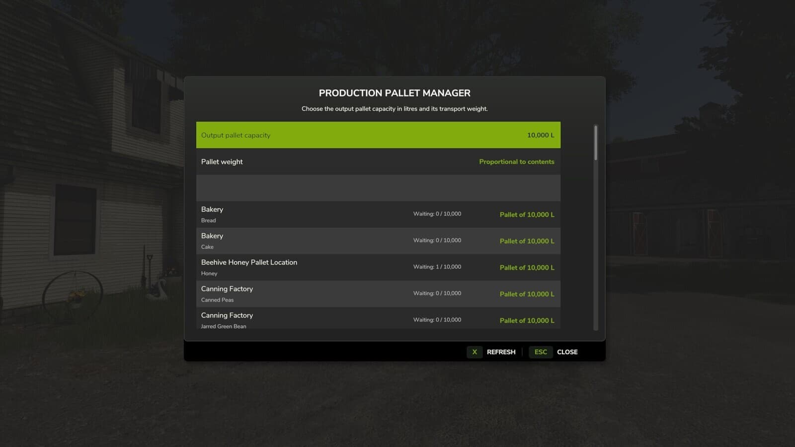 Production Pallet Manager 6