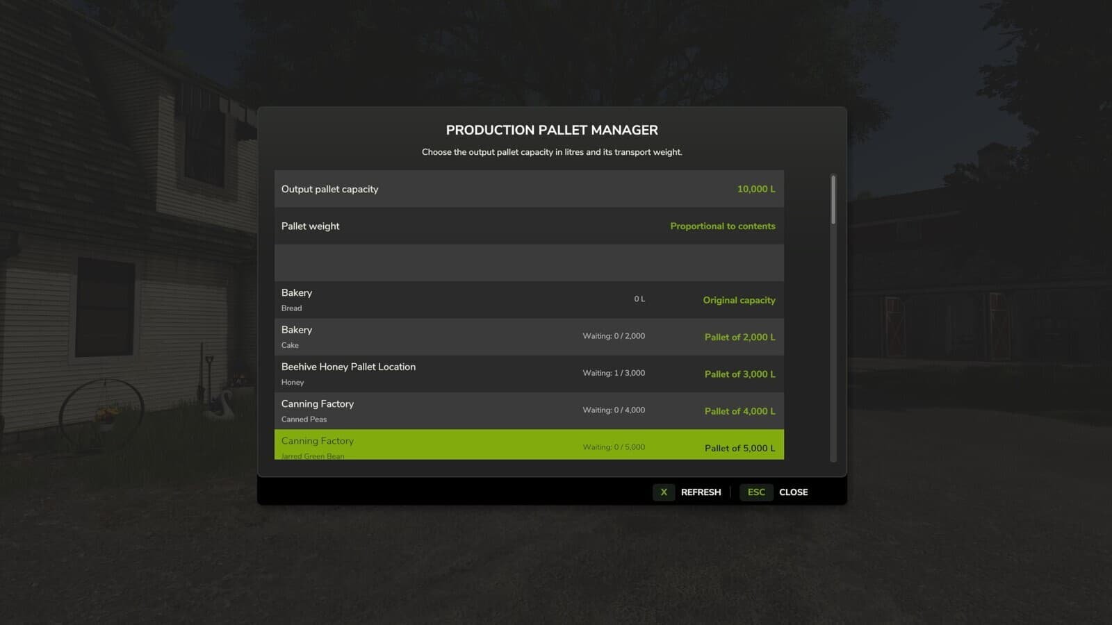 Production Pallet Manager 5